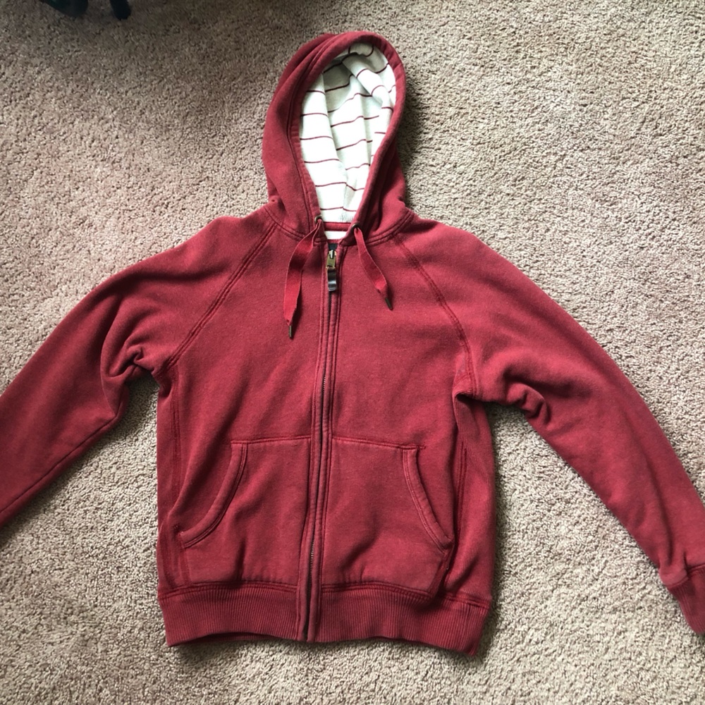 Red Old Navy ZipUp Sweatshirt
